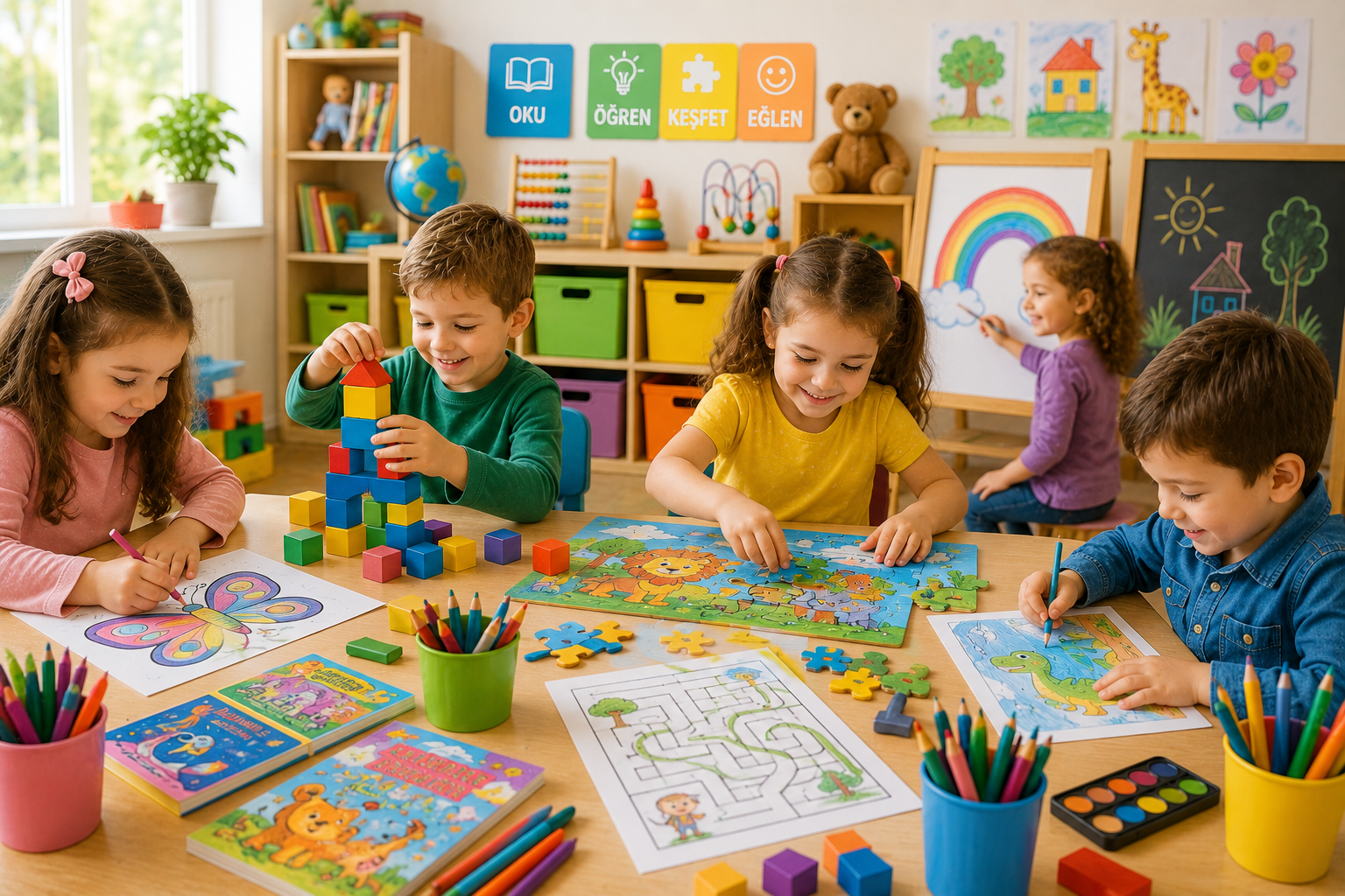Çocuklar İçin Eğitici ve Eğlenceli Aktiviteler